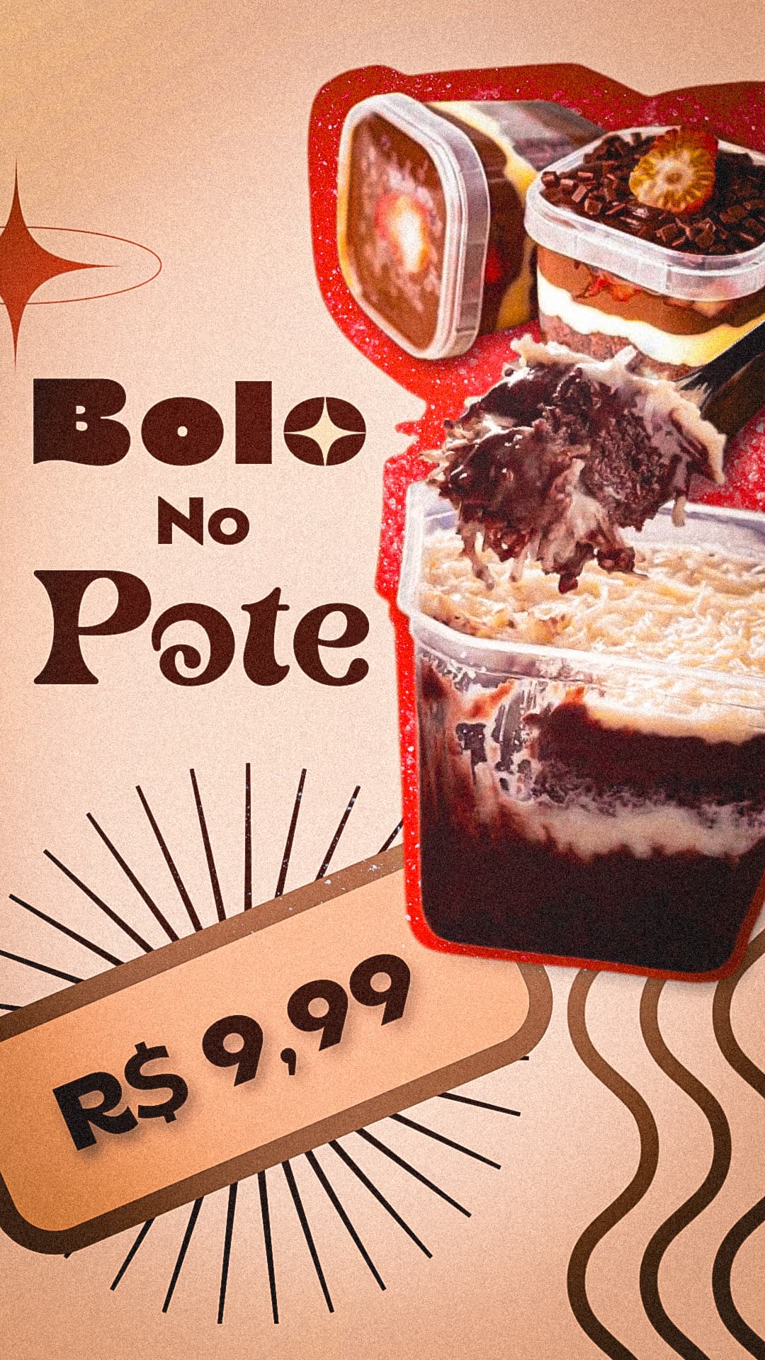 Bolo no Pote Artesanal